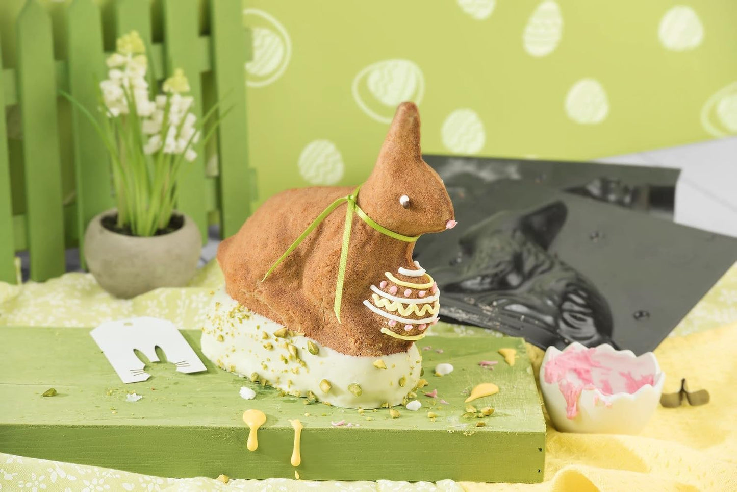 2er-Set Osterbackformen Hase & Lamm, Hase & Lamm