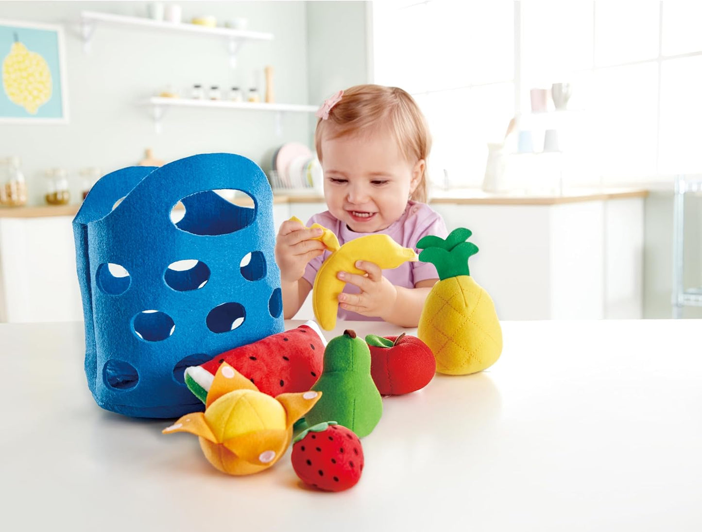 Obstkörbchen Stoffspiel-Set (8-teilig)
