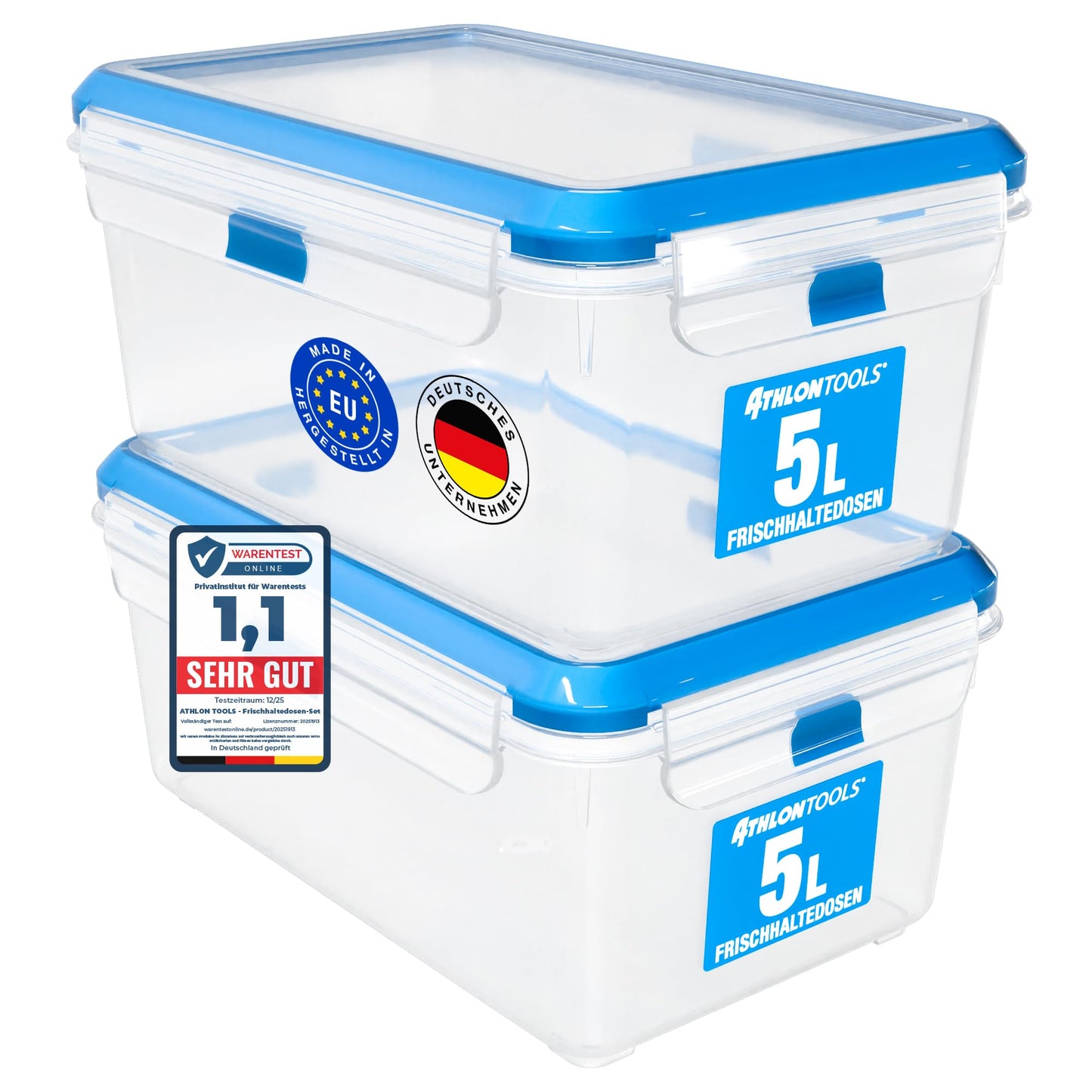 Frischhaltedosen-Set, 5 L | 2er Set