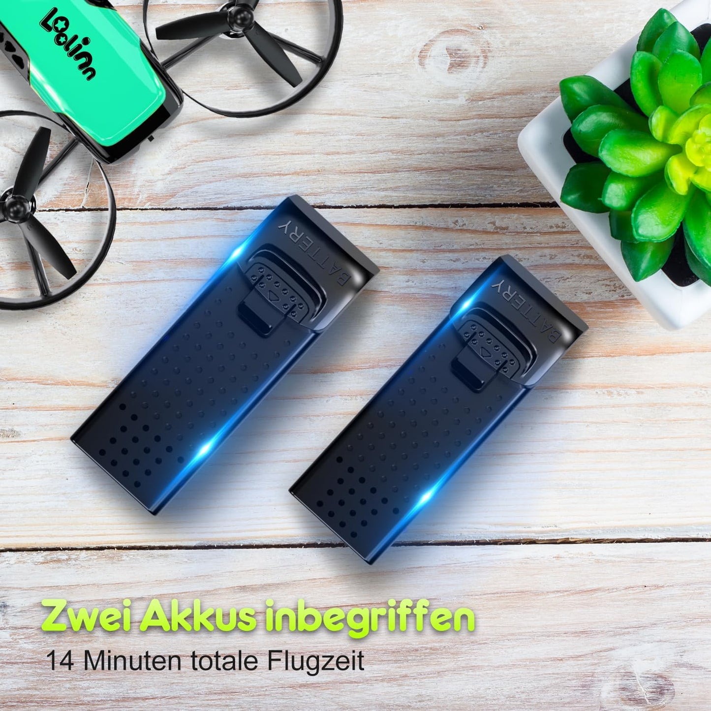 Mini-Drohne mit Kamera für Kinder, 1. Grün