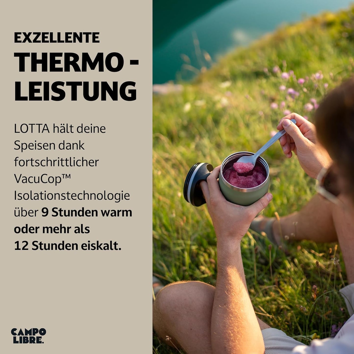 Thermobehälter LOTTA, 400ml Moos