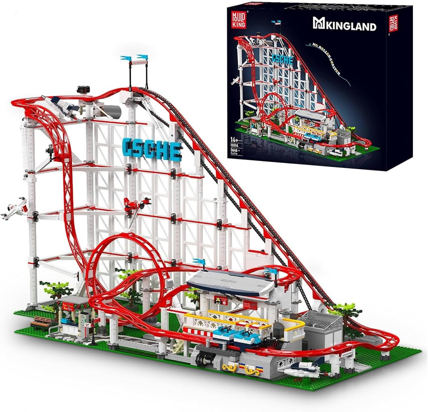 Technik Achterbahn Modellbausatz