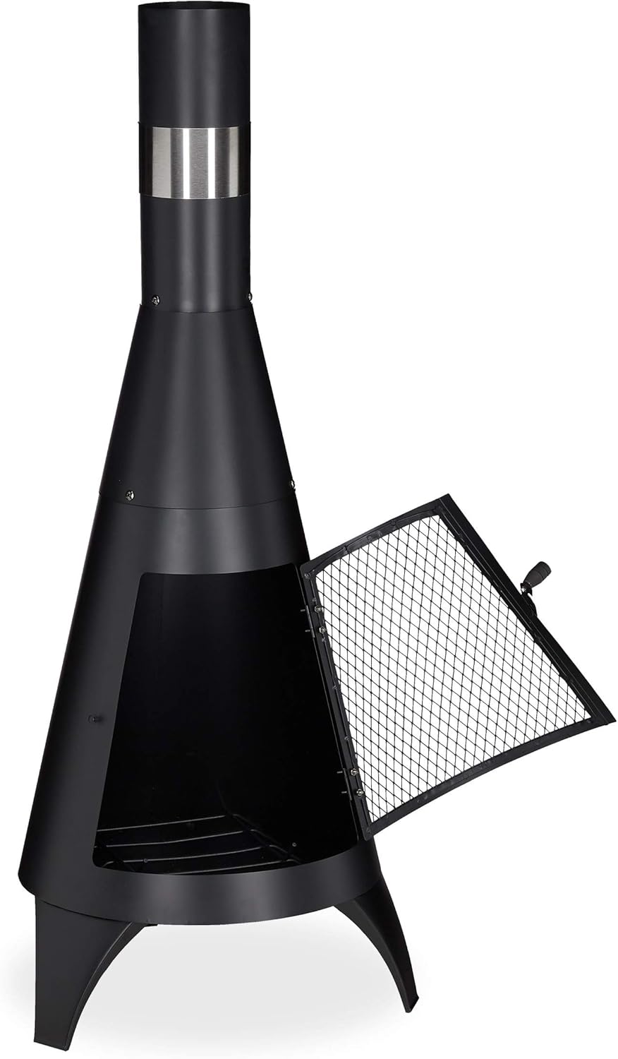 Terrassenofen mit Funkenschutz