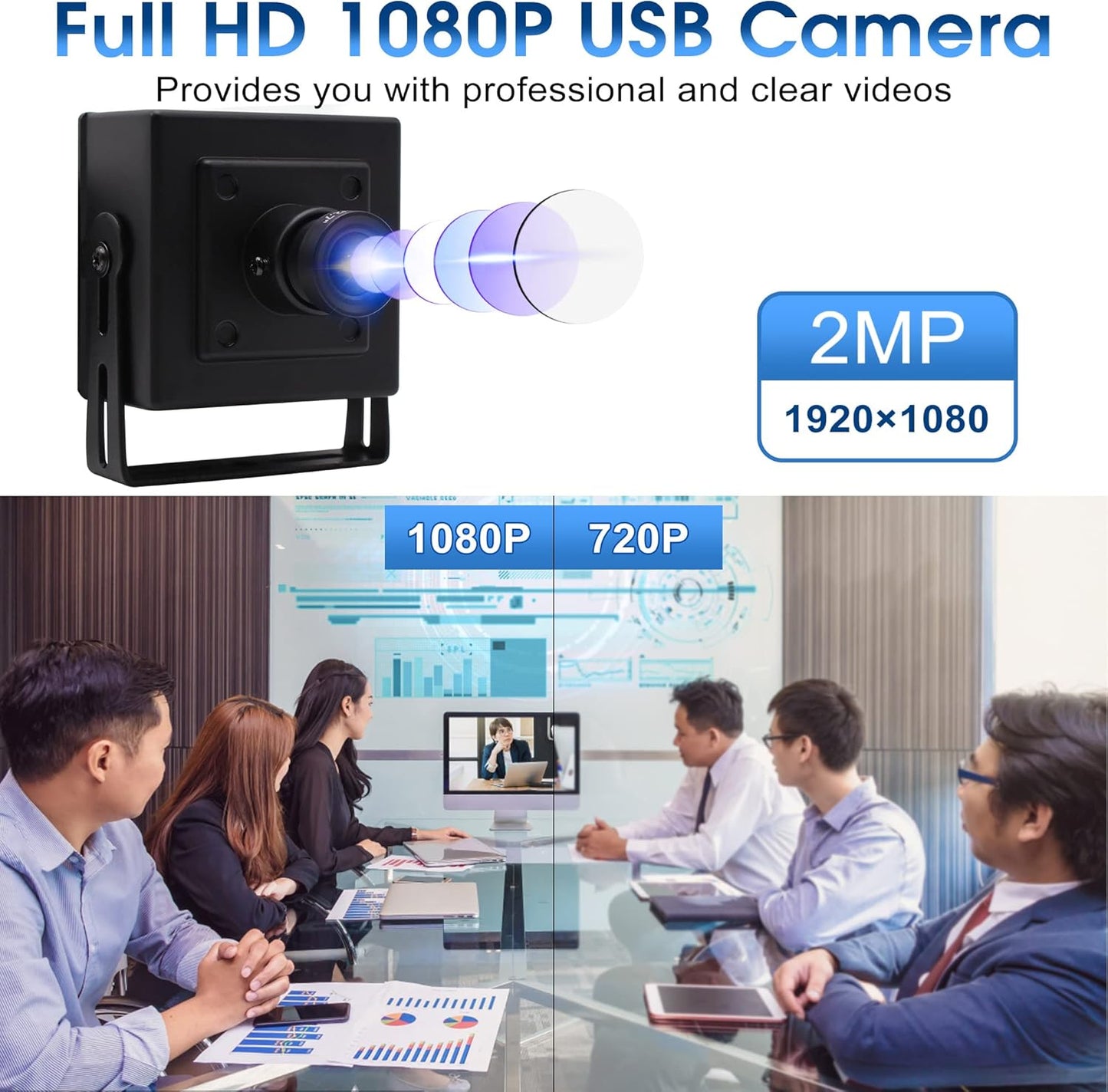 USB Kamera USBFHD01M-BL36 mit 3.6mm Objektiv, USB kamera mit 3.6mm Objektiv