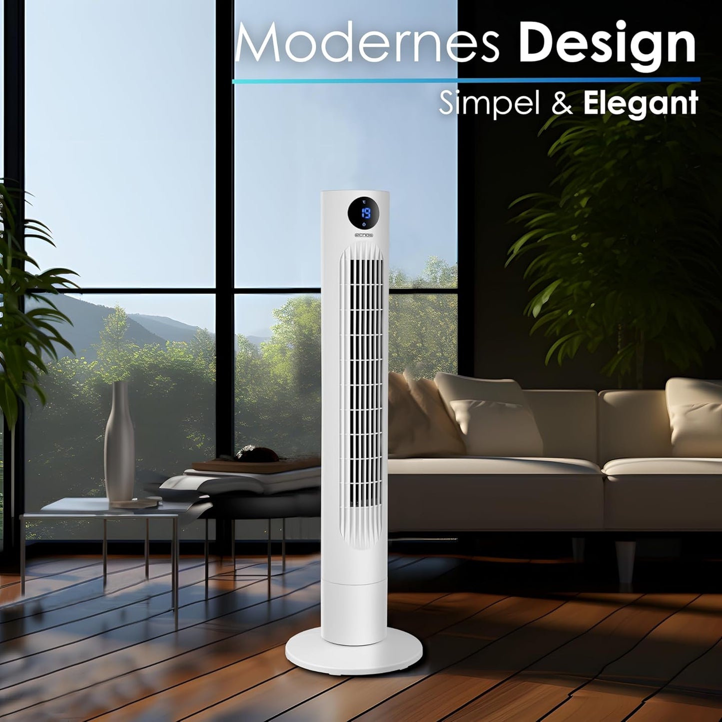 Leiser Turmventilator