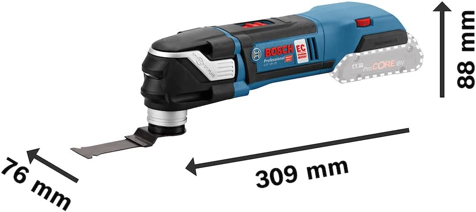 Professional Akku Multi-Cutter GOP 18V-28, ohne Zubehör, Akkus und Ladegerät GOP 18V-28 (im Karton)