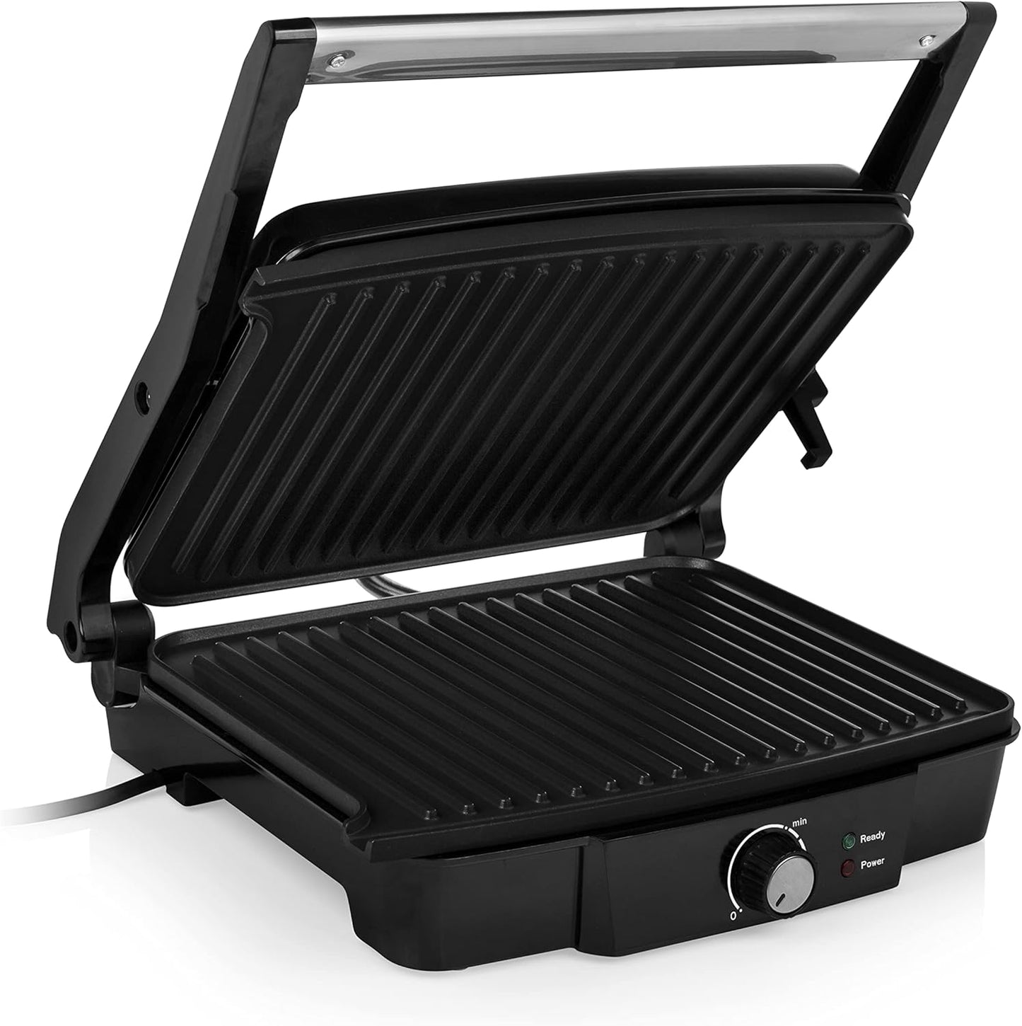 Kontaktgrill GR-2853 mit 180° Öffnung, L, Single