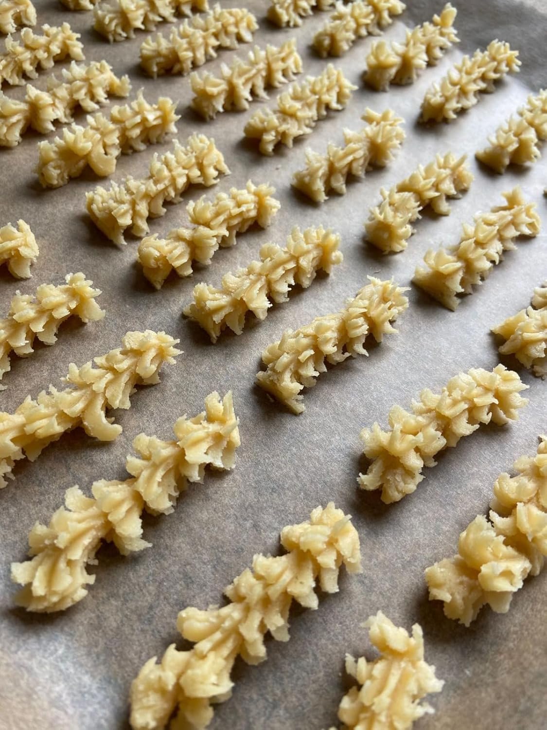 Spritzgebäckaufsatz, Cookies 1