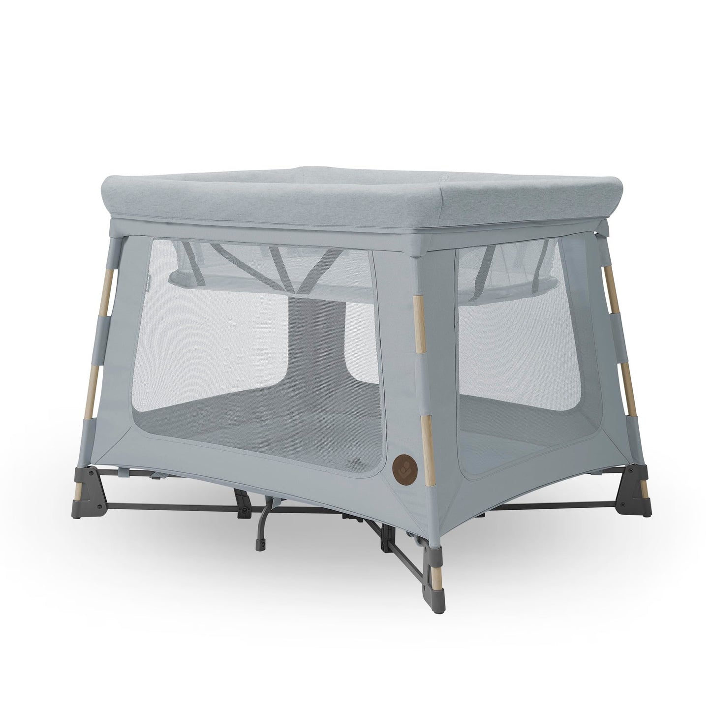 Swift 3-in-1 Reisebett höhenverstellbar mit Matratze, Swift Beyond Grey Eco Care