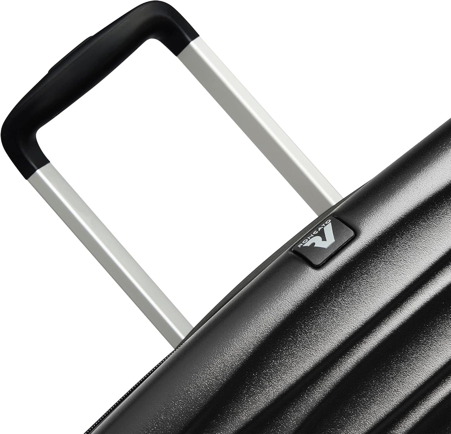 Wave Hartschalenkoffer erweiterbar, Schwarz