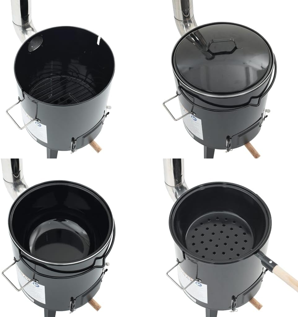 Gulaschkanone mit Rauchabzug