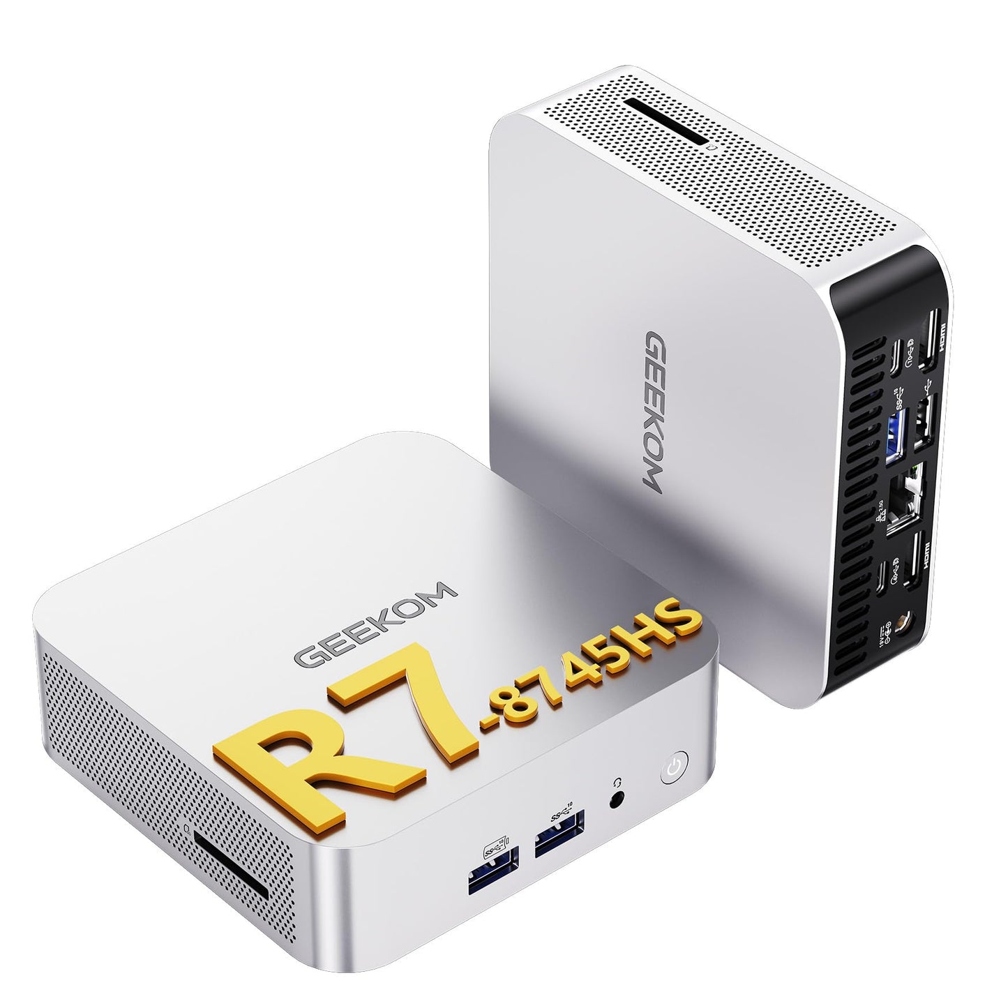 Mini-PC mit Ryzen 7 8745HS & Windows 11 Pro, R7-8745(16GB+1T)