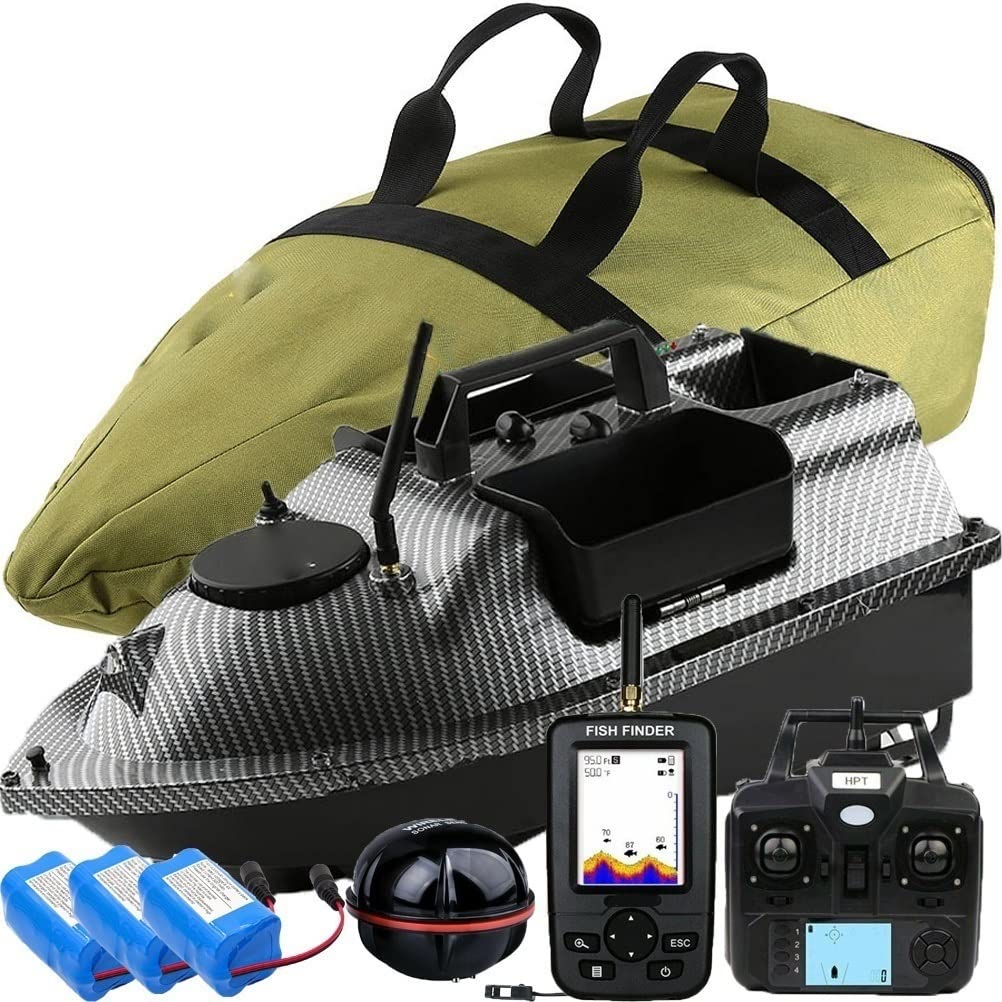 RC Bait Boot mit GPS und Fischfinder, Bait Boat carbon fiber 3