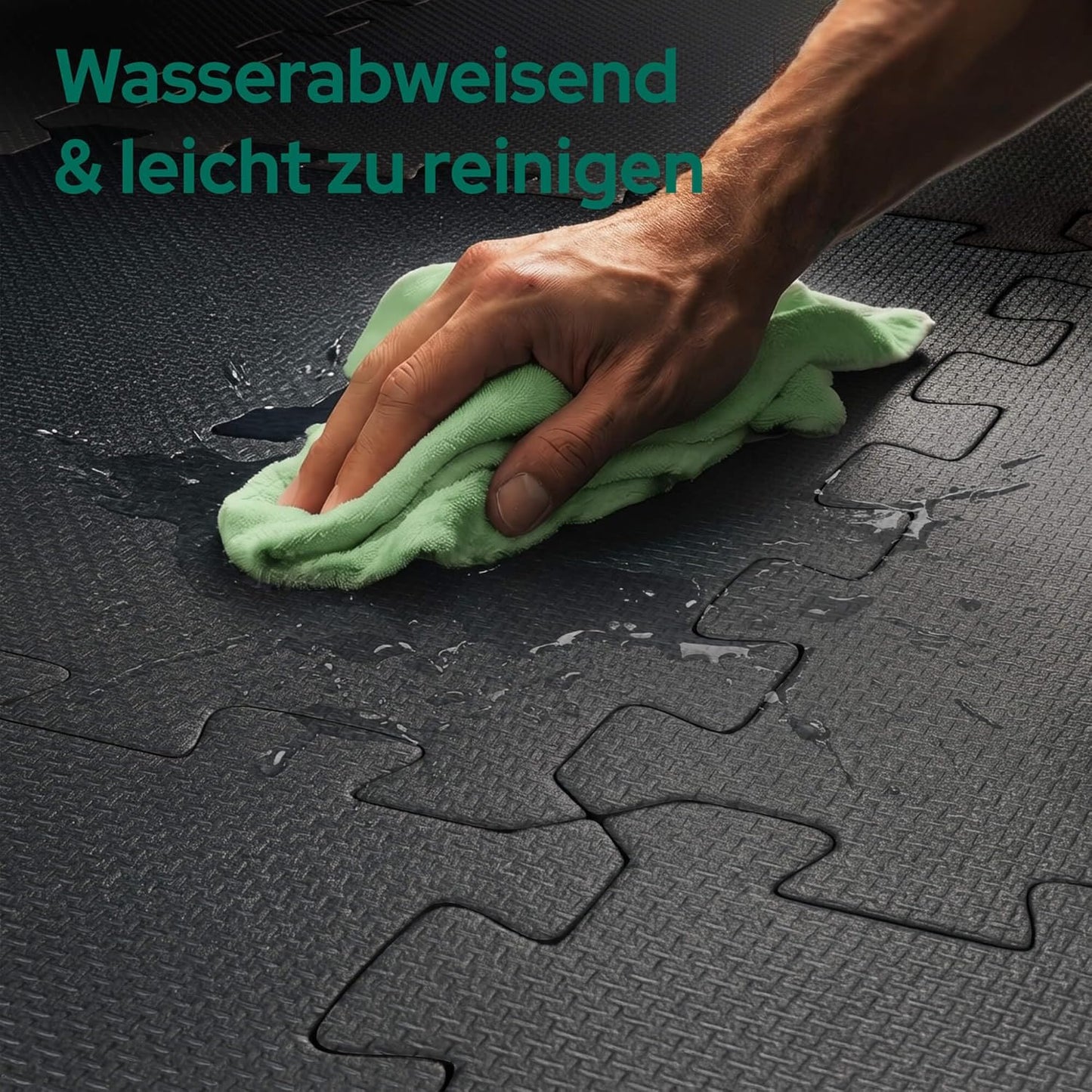 18er-Set Rutschfeste Puzzlematte Bodenschutz