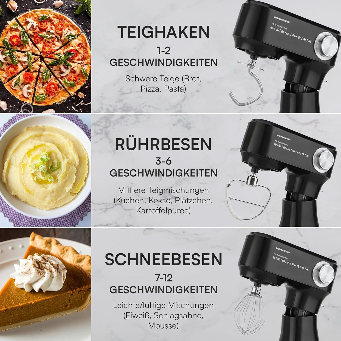 D750BK Standmixer