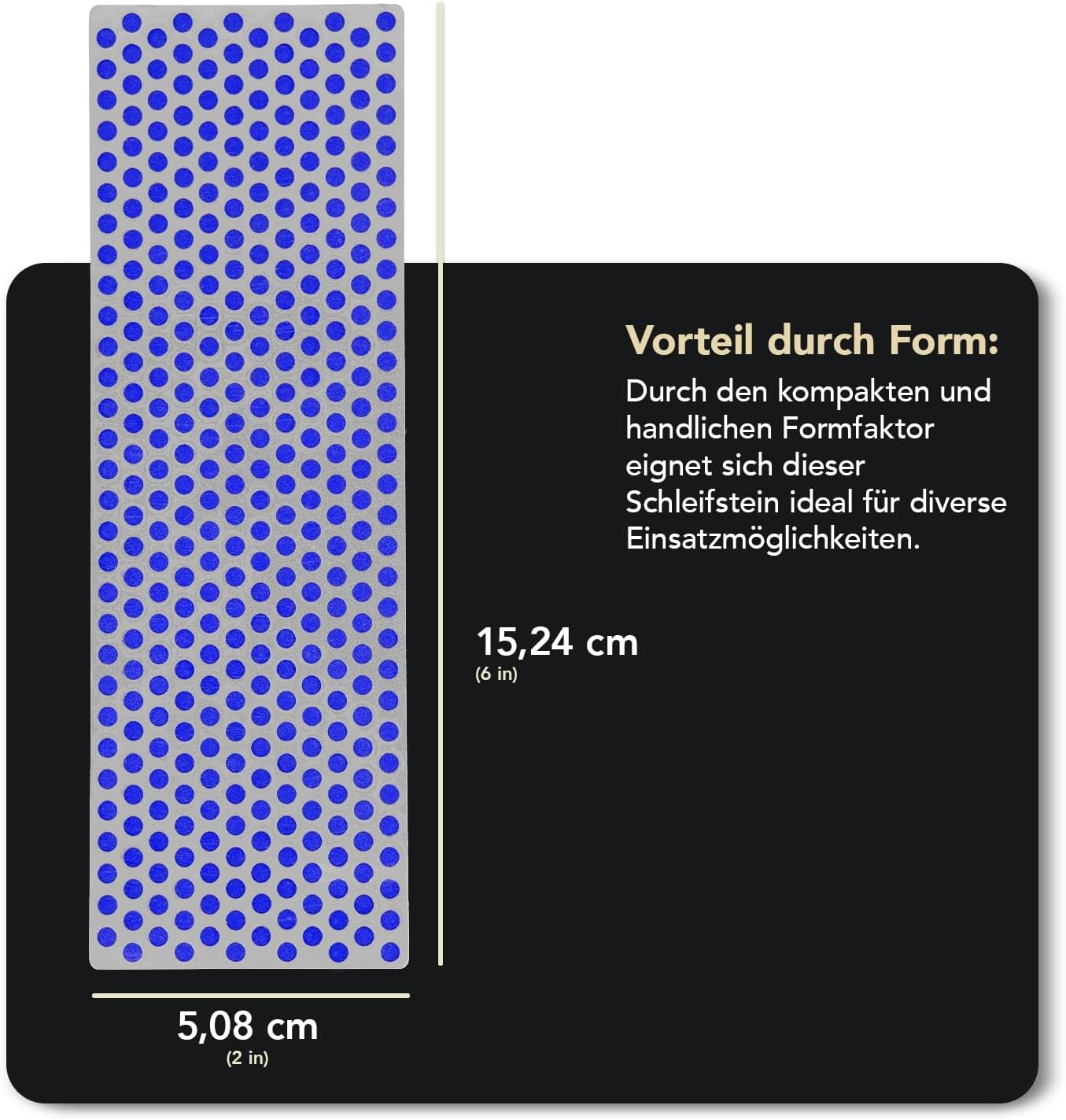 Schleifstein, 15.2 cm / 6 Zoll Grob