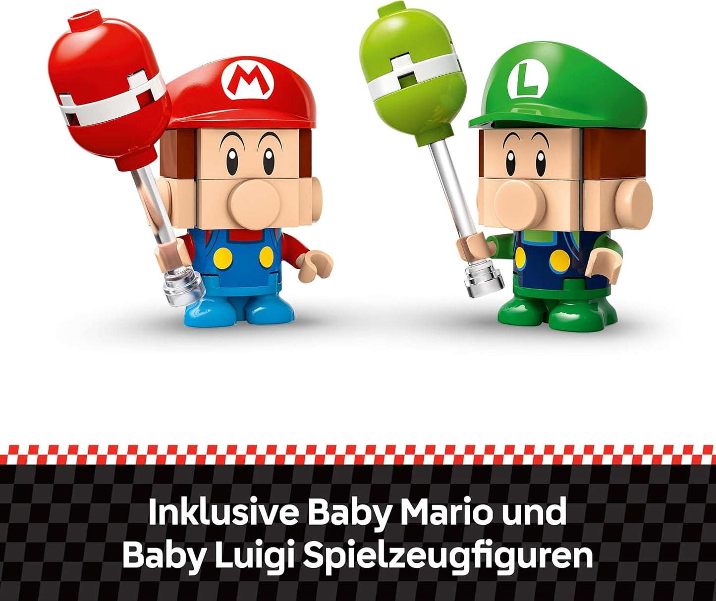 Mario Kart Baby Mario vs. Baby Luigi