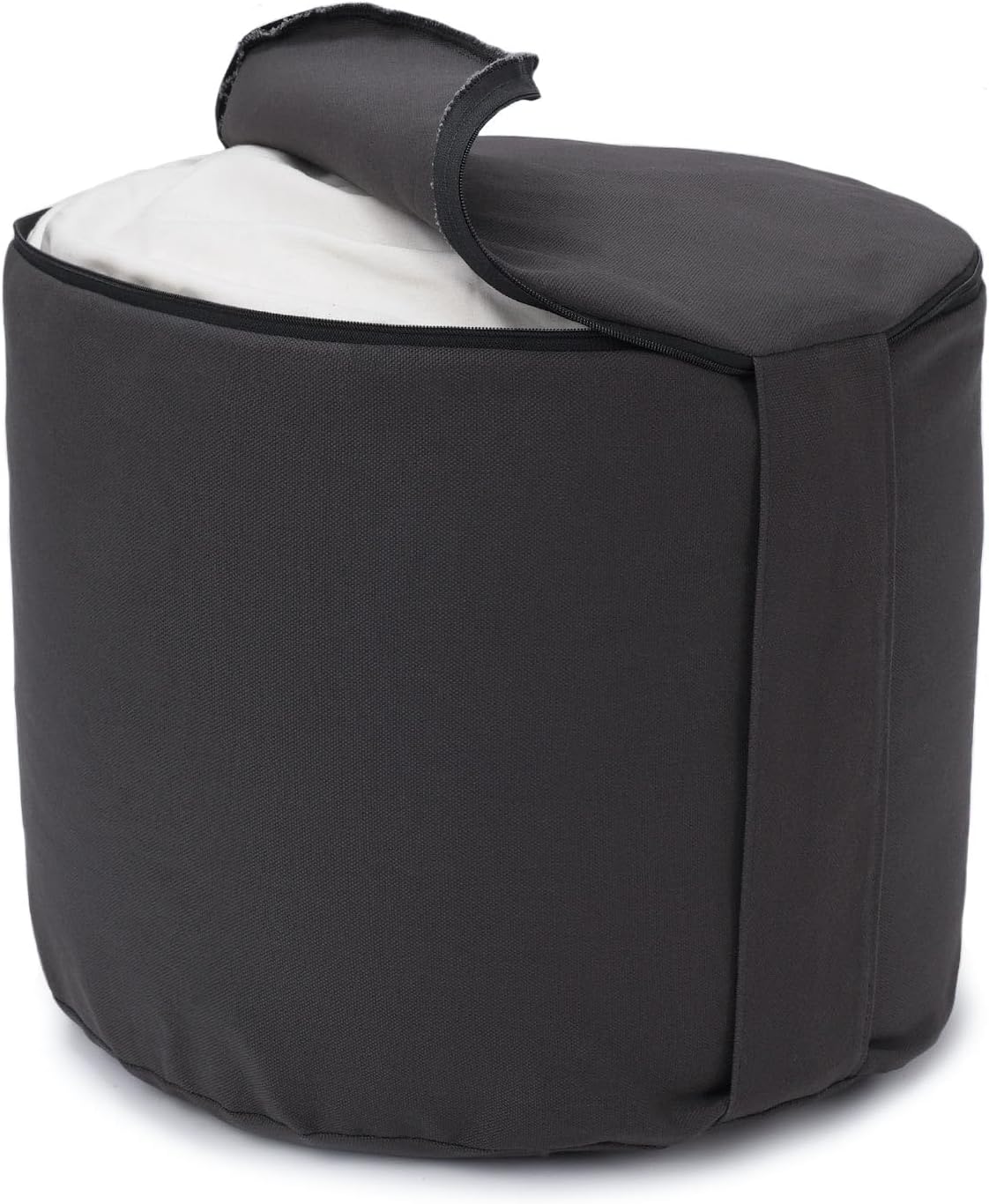 Meditationskissen Rondo Big D, grau