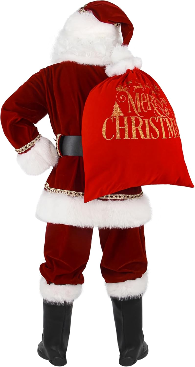Weihnachtsmann Kostümset, L