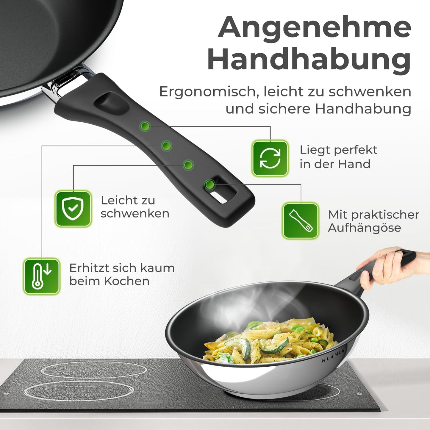 Edelstahl-Wok, Wok Wok