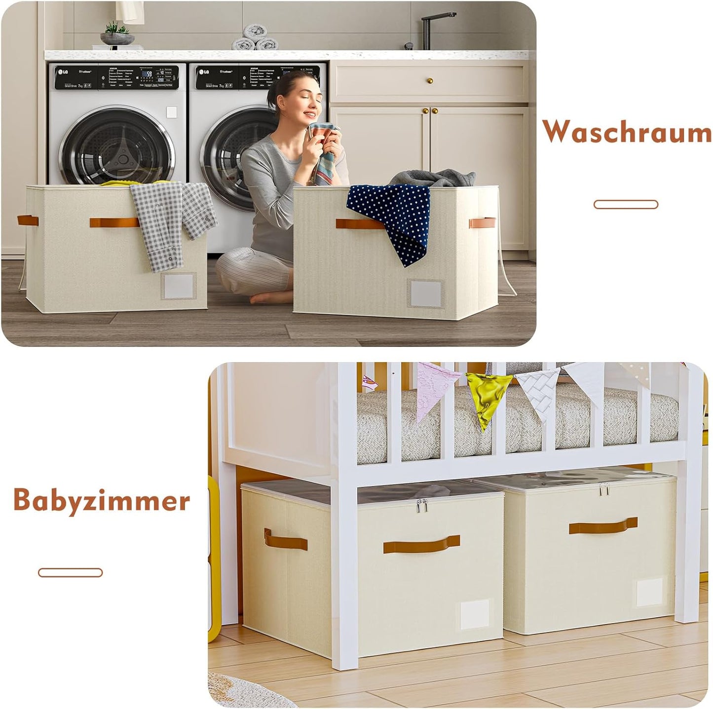 Stapelbare Schuhorganizer, Zweierpack