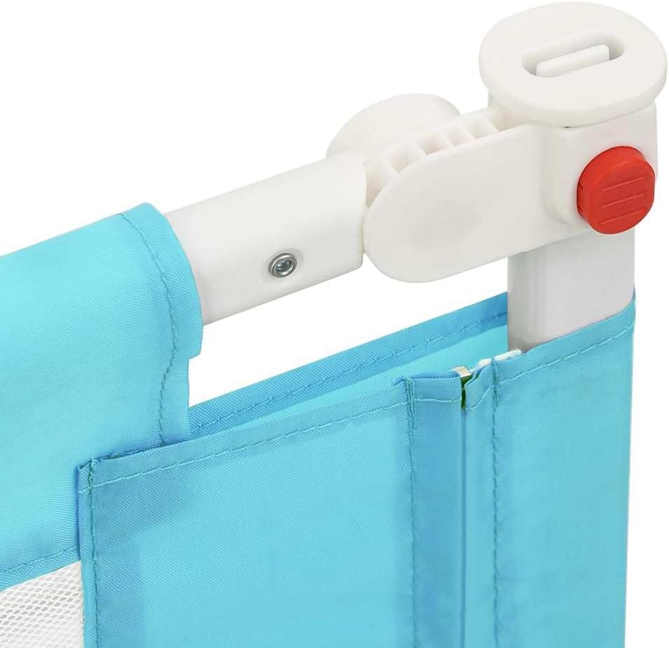 Kleinkind Bettschutzgitter, 90 x 25 cm Blau