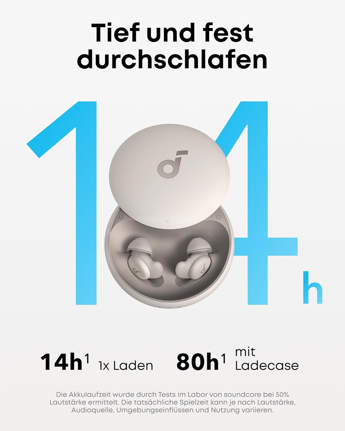 Schlafkopfhörer Sleep A20 Earbuds mit Geräuschblockierung