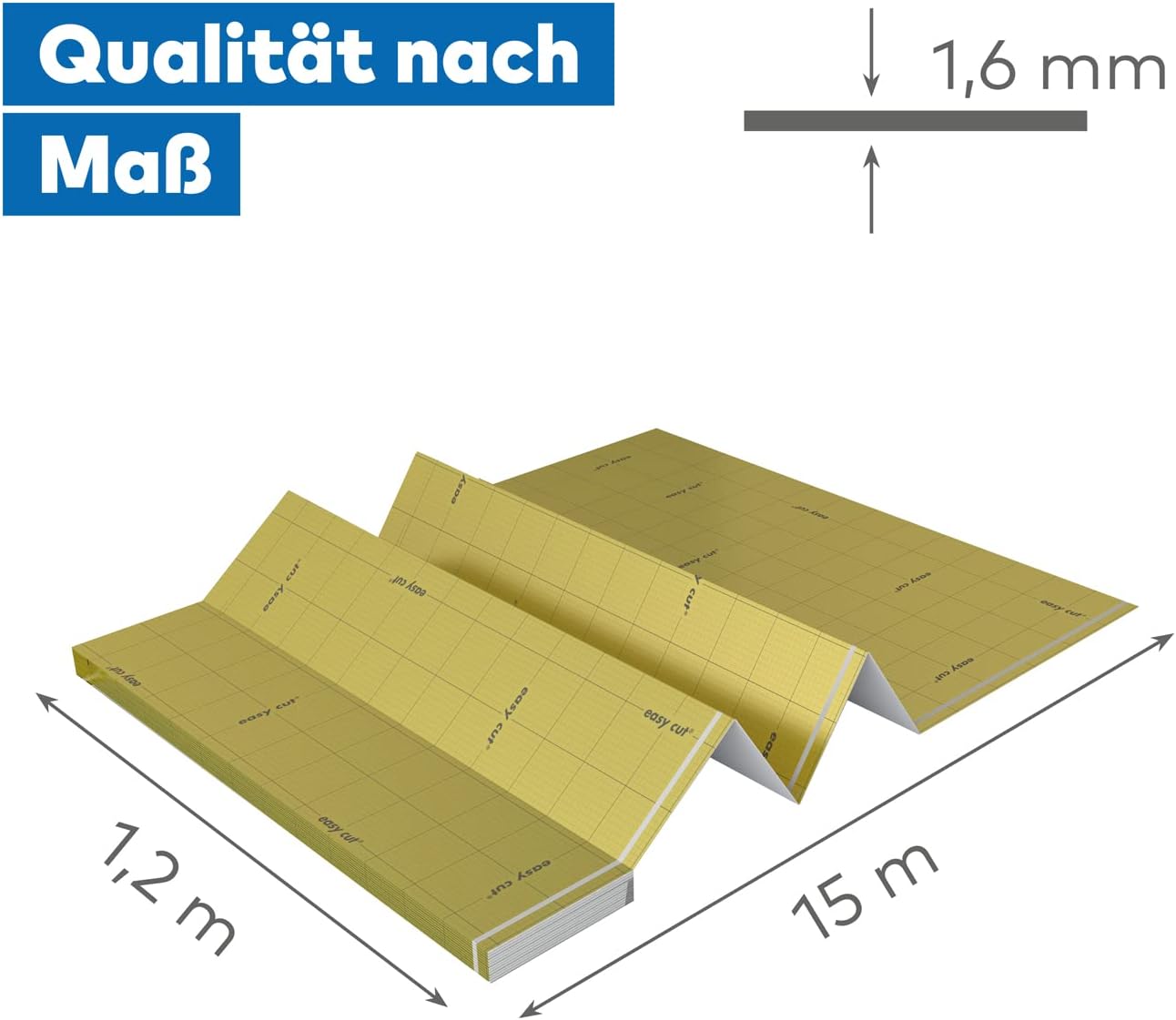 Verlegeunterlage AquaStop für Parkett & Laminat