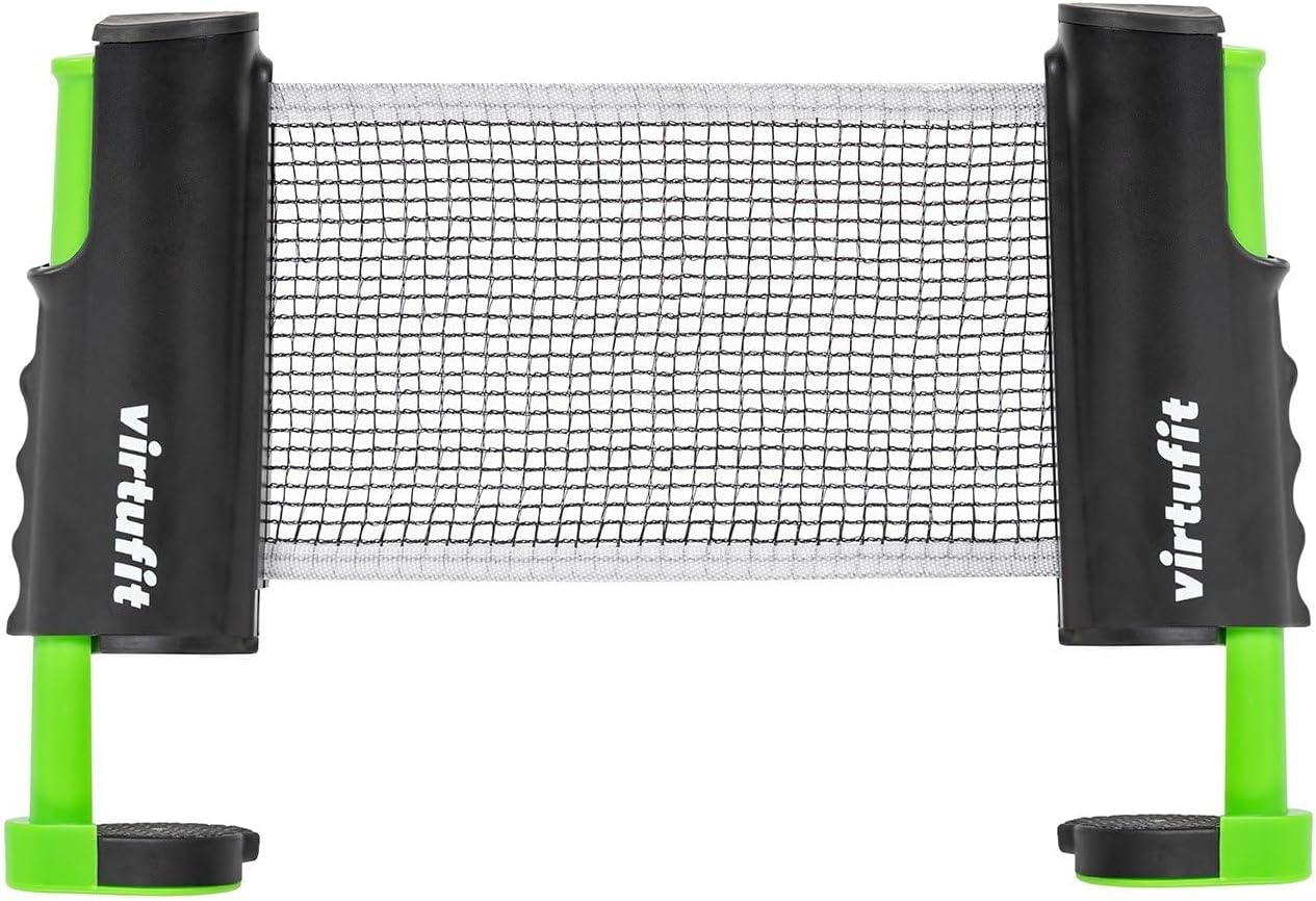 Verstellbares Tischtennis-Set mit Schlägern und Bällen