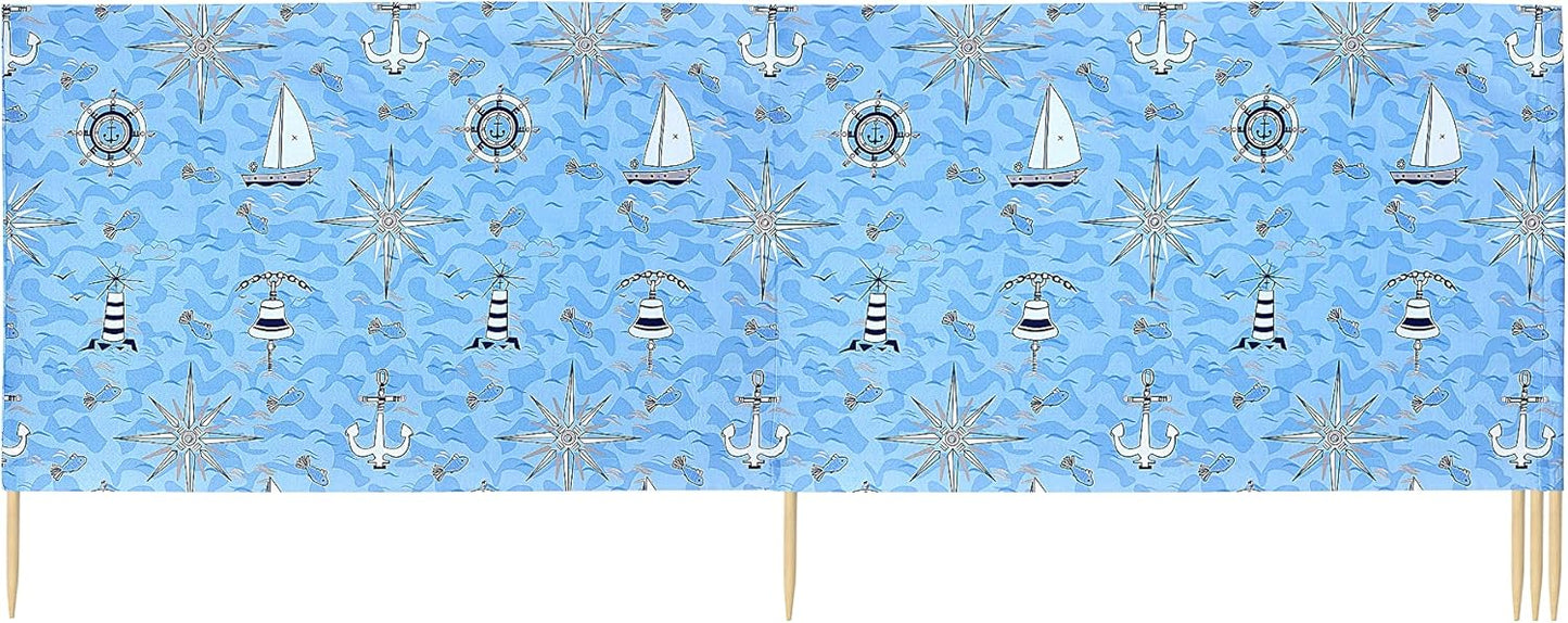 Windschutz Strand-Sichtschutz, Marine-64