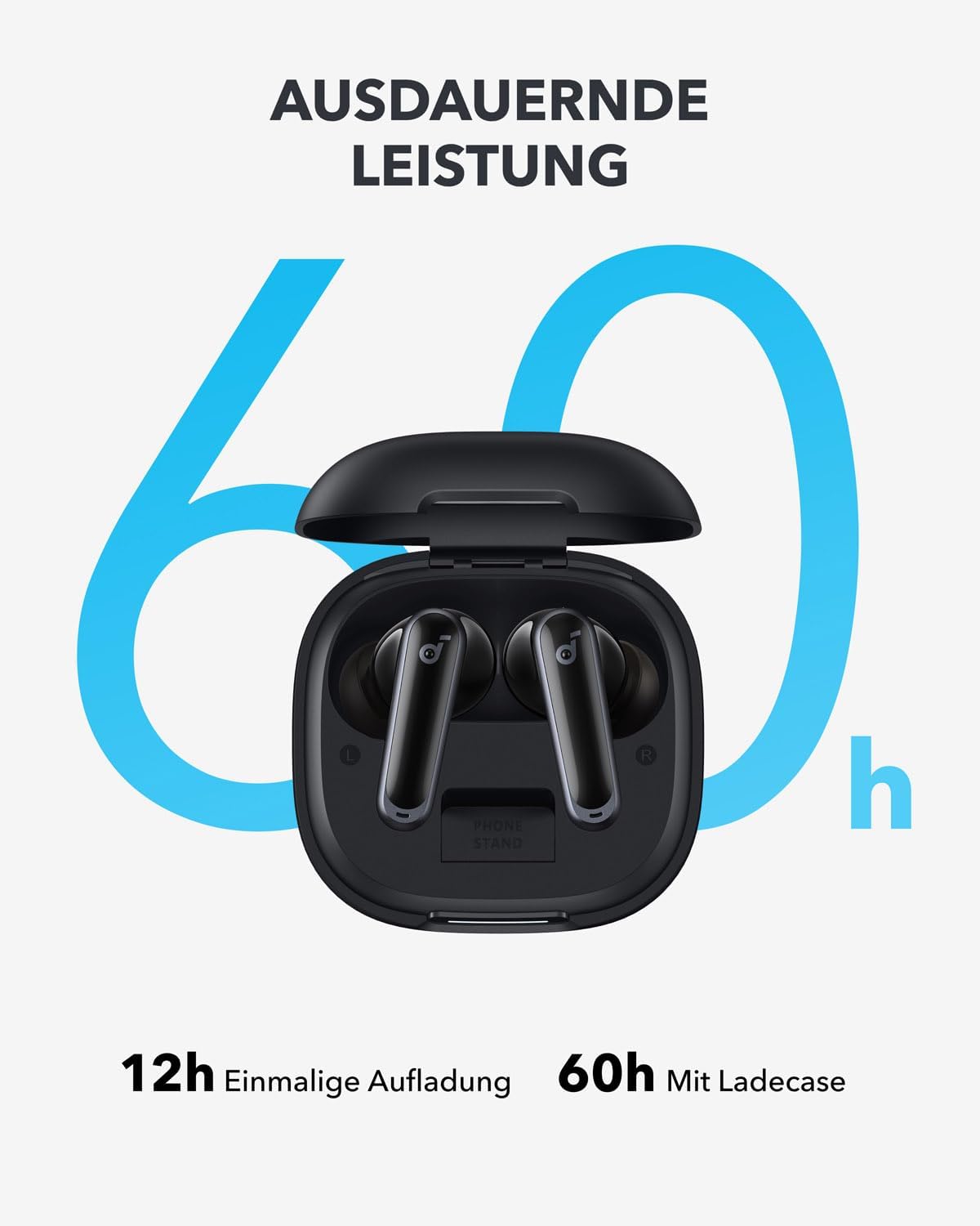 Wireless Earbuds P40i, Schwarz