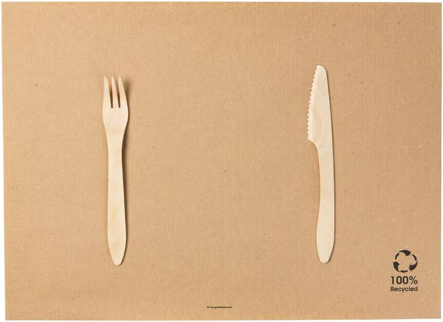 Recycling-Papiertischsets, 43x31cm (500 Stück)