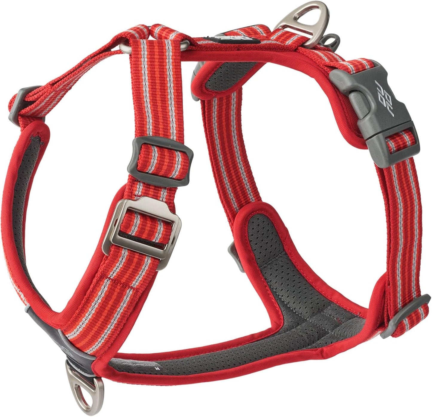 Comfort Walk Air 3.0 Hundegeschirr, reflektierend, XS Classic Red