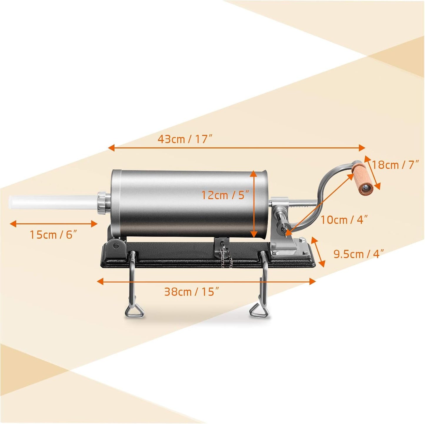 Wurstfüllmaschine, 3,6 L