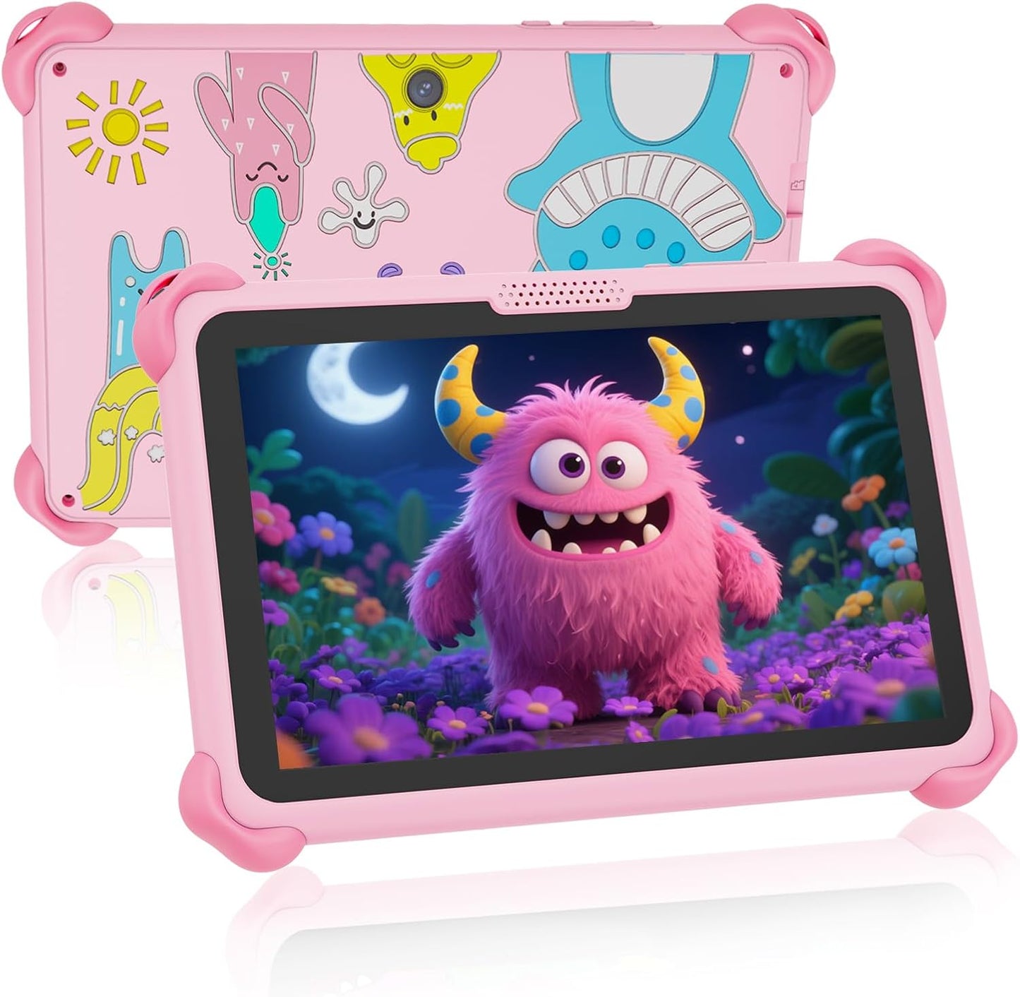Kinder-Tablet mit Lern-Apps und Kindersicherung, Rosa