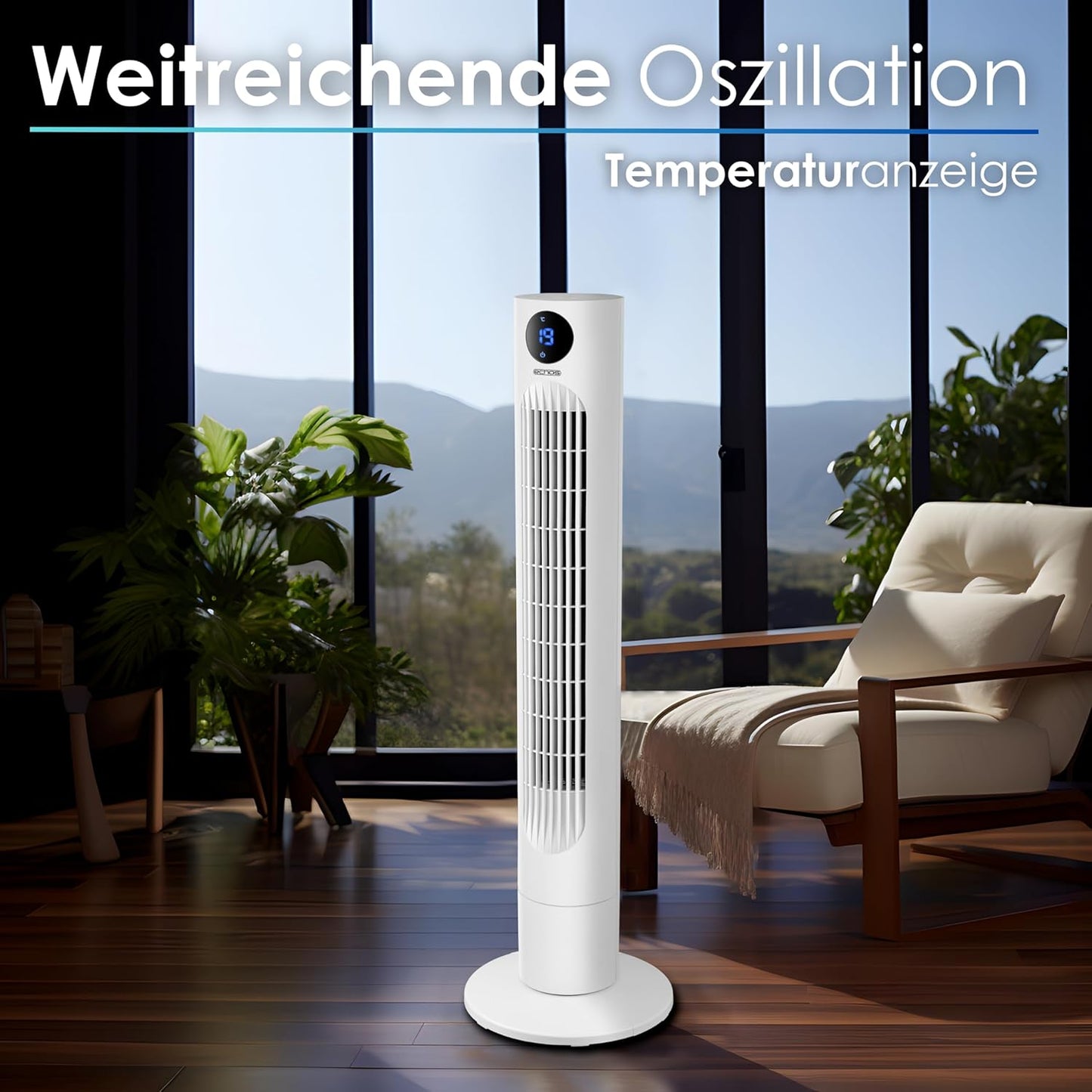 Leiser Turmventilator