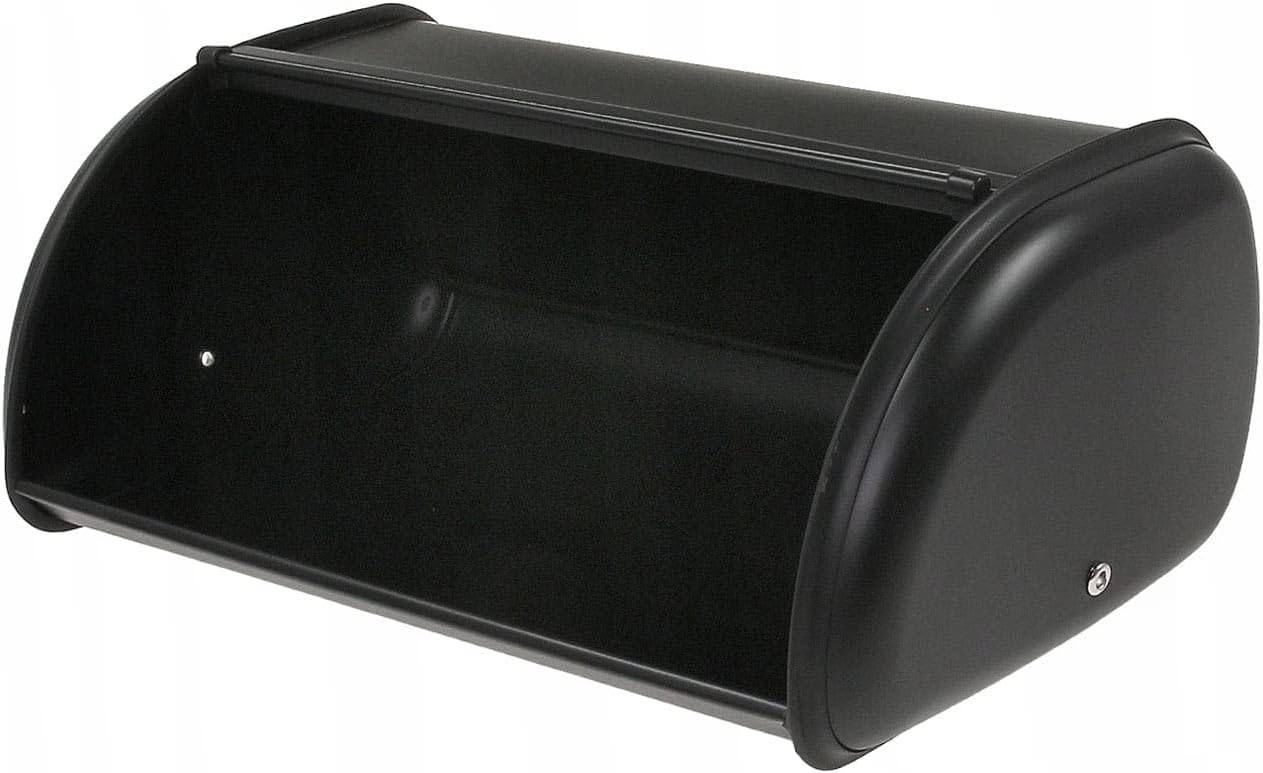 Brotkasten, Schwarz 36cm x 24cm x 15cm (Kleine )
