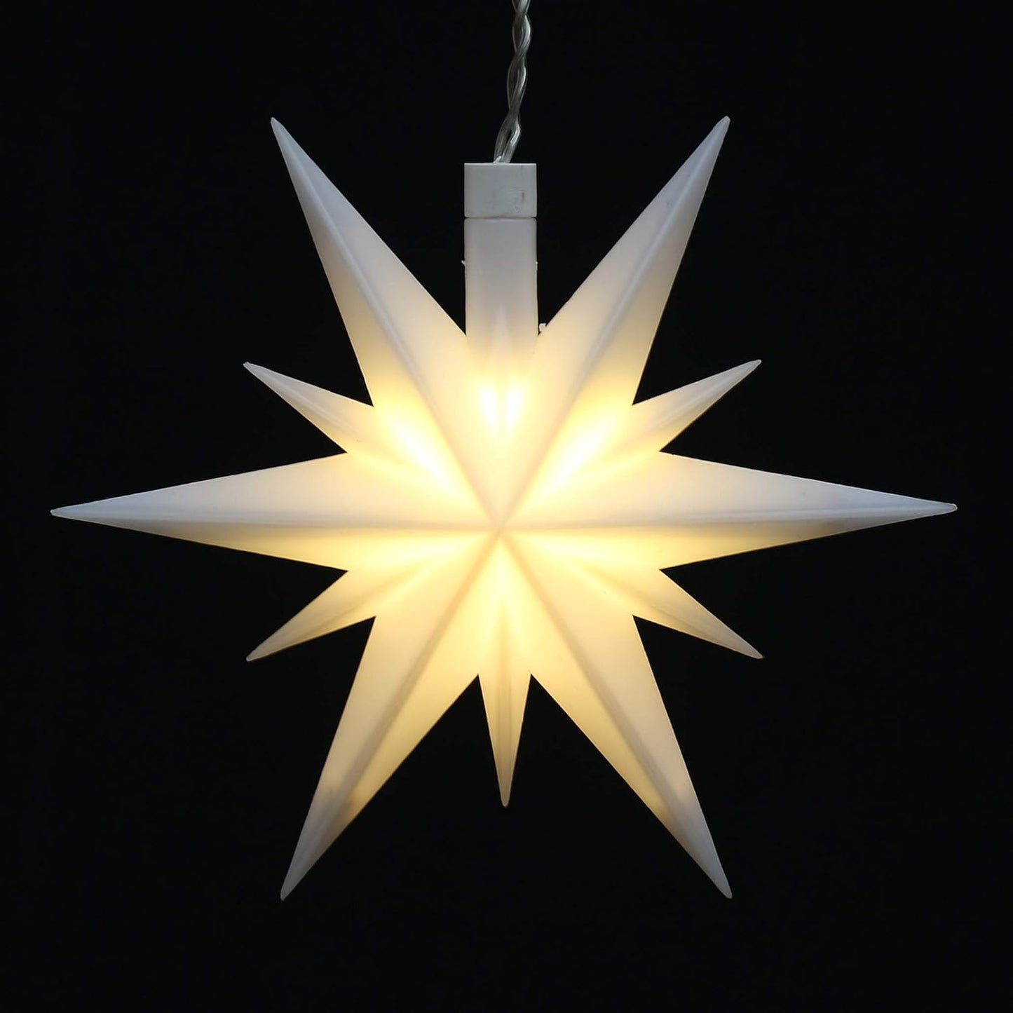 3er-Set Weihnachtssterne, 3er Set Gemischt, Batterie