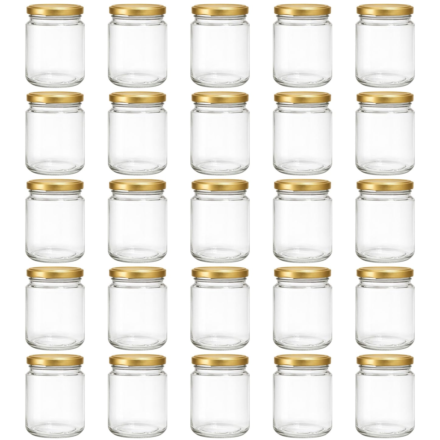 Marmeladengläser-Set mit Schraubdeckel, 275 ml 25