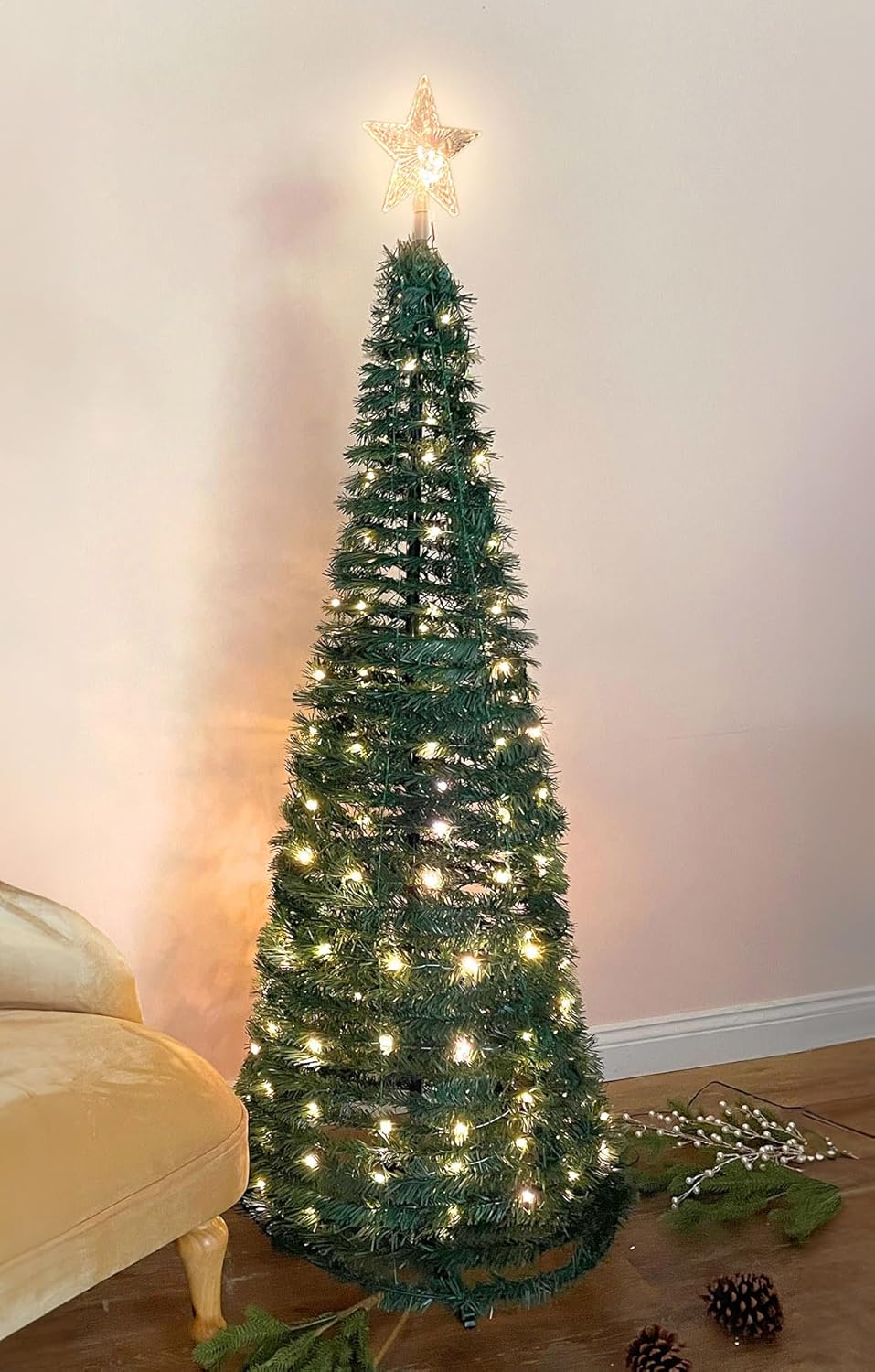 Spiral Tannenbaum, Grün