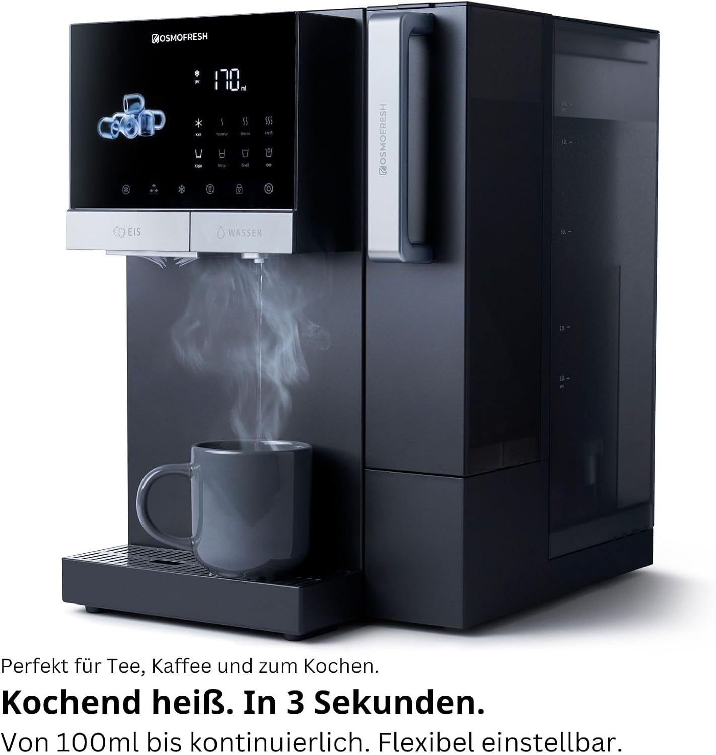 Osmoseanlage mit Eiswürfelmaschine & UV-Filter