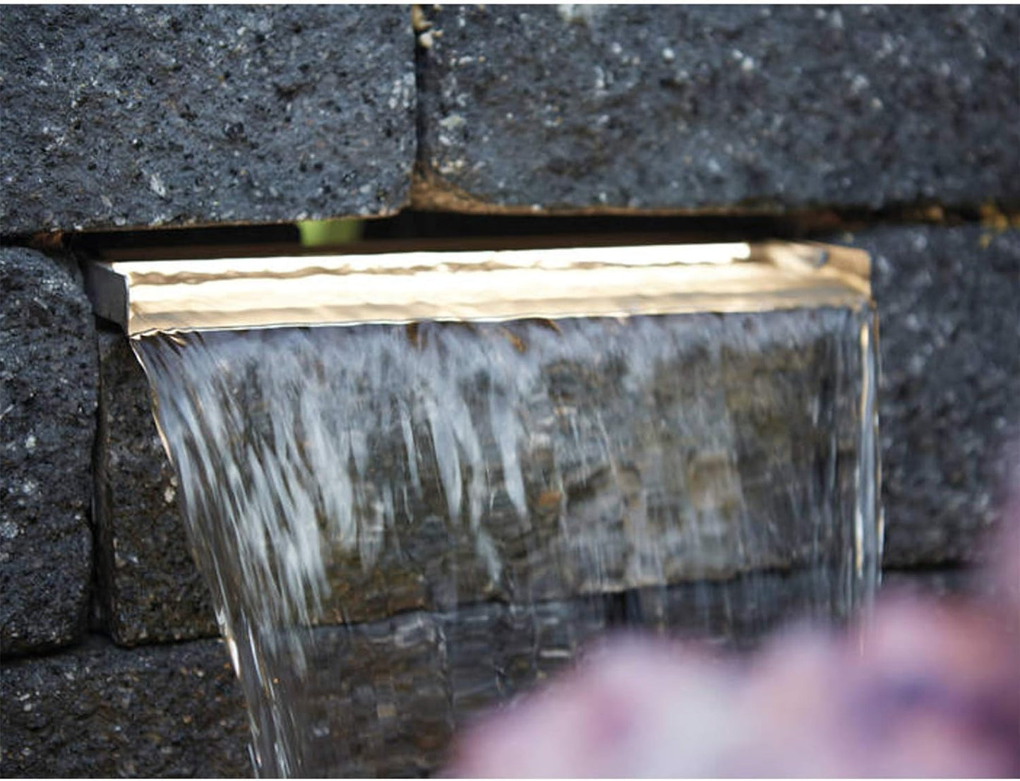 LED-Wasserfallbeleuchtung für Terrasse & Teichrand