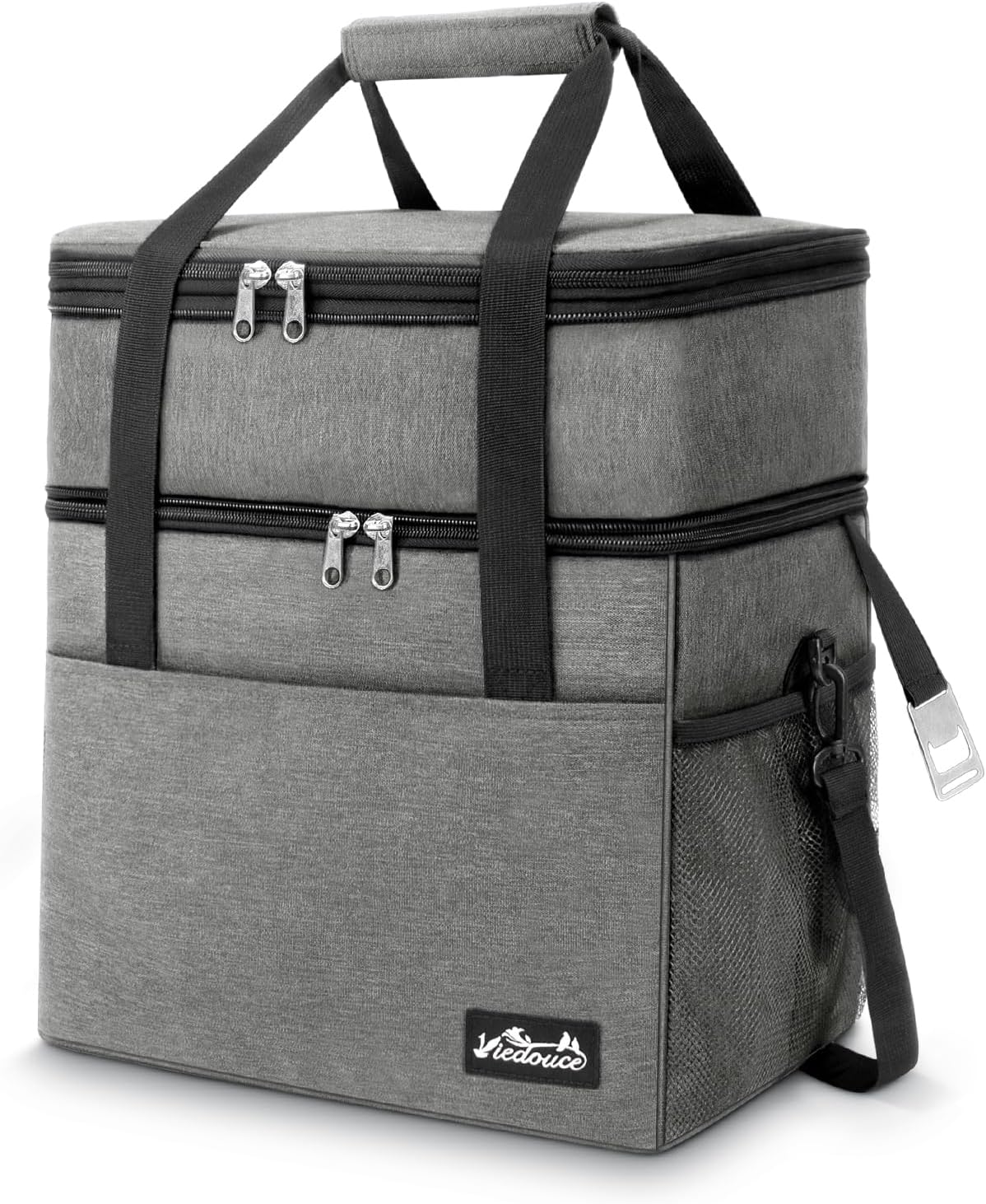 Erweiterbare Kühltasche, Grau 28L
