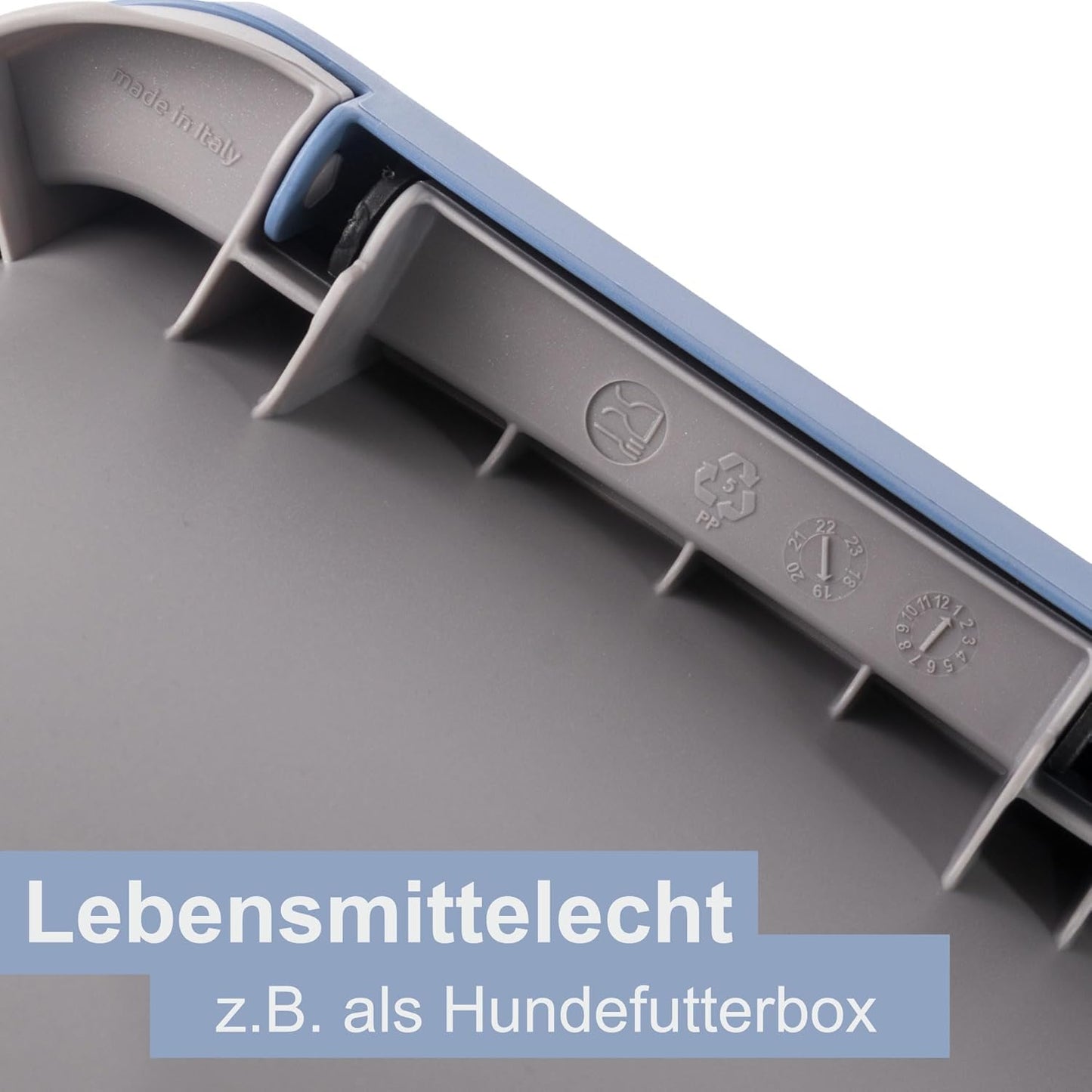 4-teiliges Windeleimer-Set, geruchsdicht, Gelb-grün-blau-weiss 4