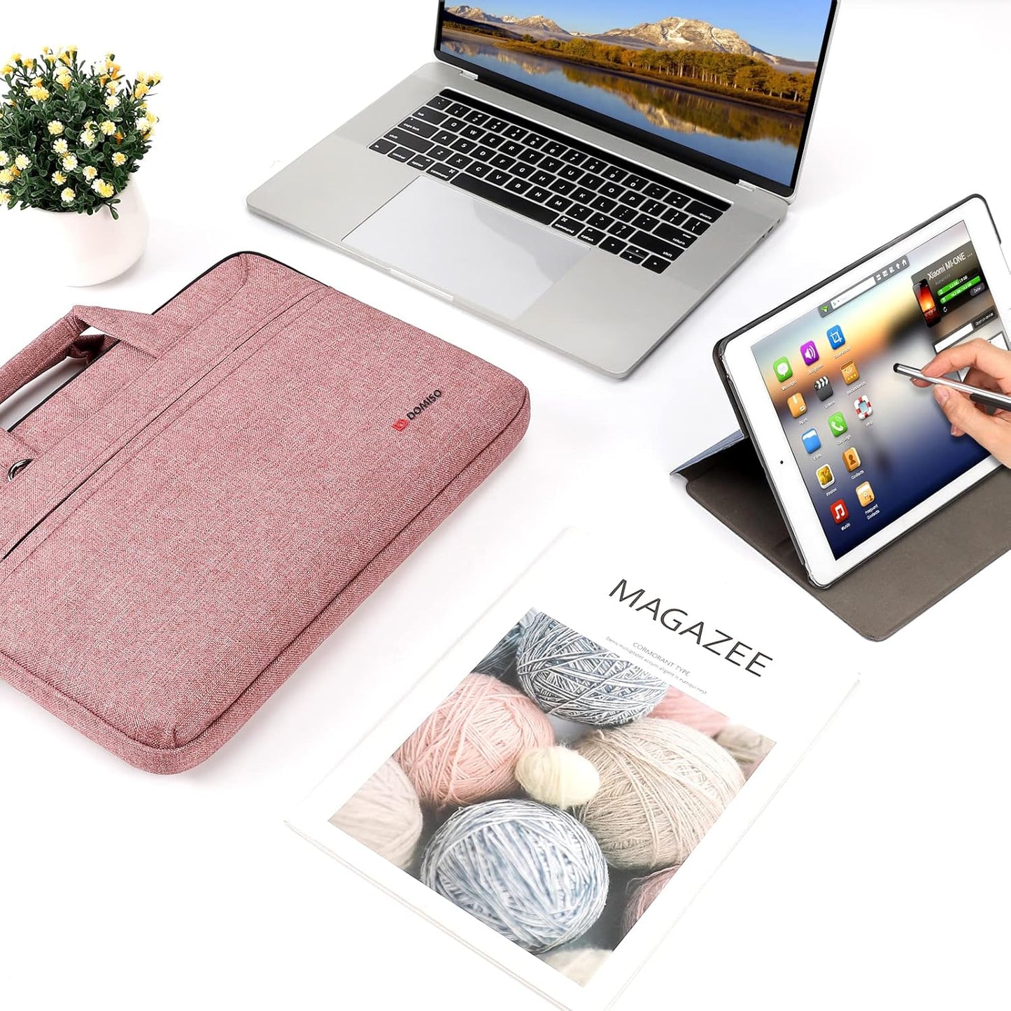 Laptoptasche, 14 Zoll Rosa