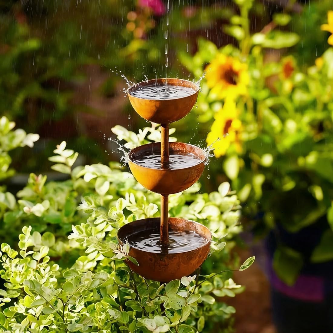 Gartenstecker Insektentränke