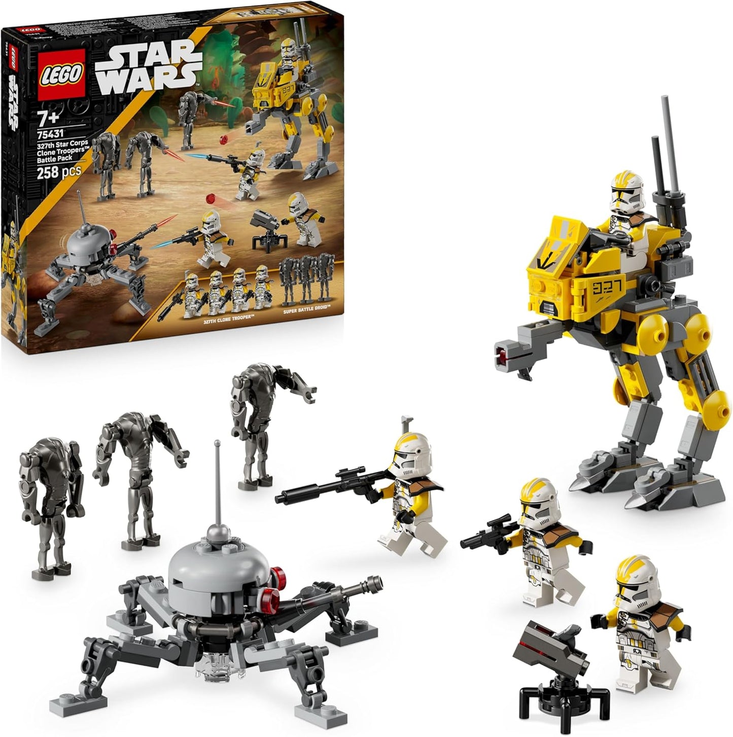 Klonsoldaten des 327. Sternenkorps Battle Pack