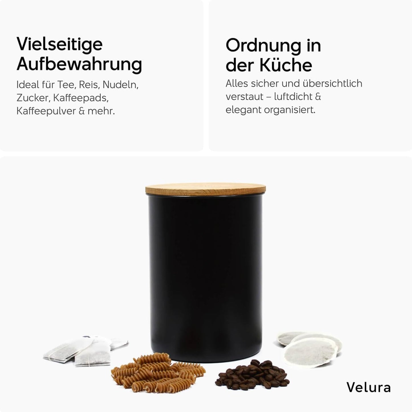 Luftdichte Kaffeedose aus Edelstahl 3000 ml