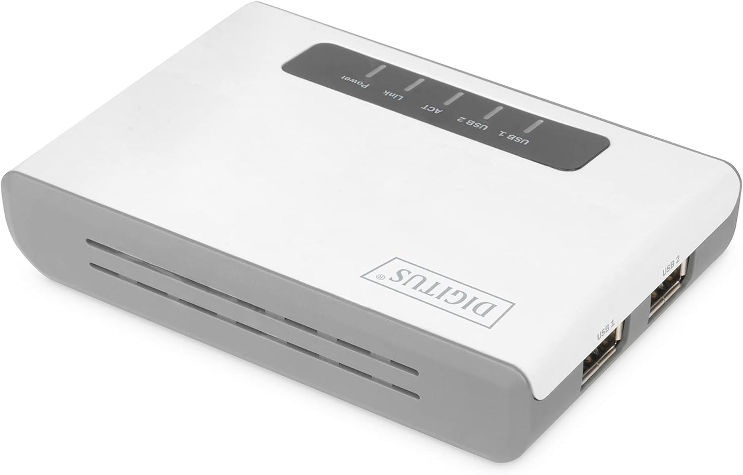 DITGITUS 2-Port USB2.0 Wireless Multif. Netw.Server