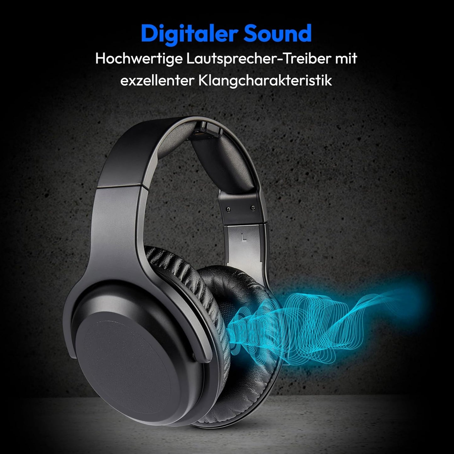 Kabellose Over-Ear Funkkopfhörer HS-1